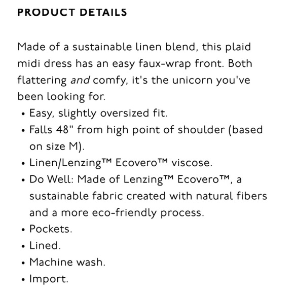 Madewell Clara linen blend midi dress - Picture 5 of 16